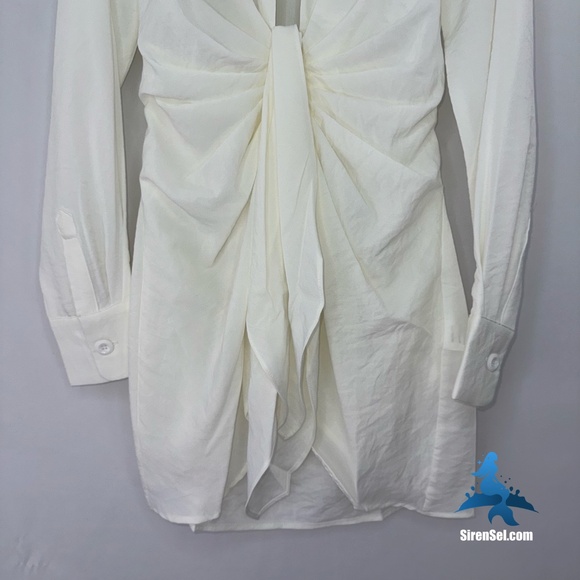 1157 NWT Choosy Crosby St Dress – Size 0 – White - Picture 4 of 16